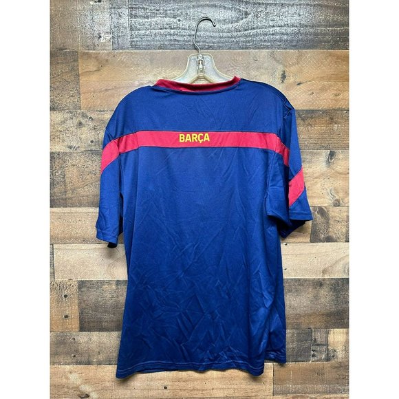 FC‎ Barcelona Men's V-Neck Jersey Size Large - Picture 4 of 6